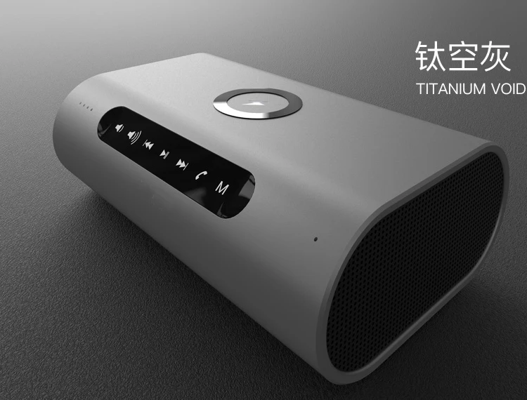 Factory Private Mold Bluetooth 4.2 Touch keys Speaker HiFi Bass stereo portable BT Speakers With Wireless Charging for Iphone - ANKUX.COM
