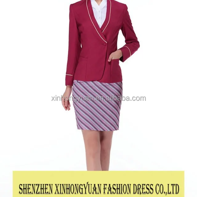 custom hotel staff uniform ladies working suits flight