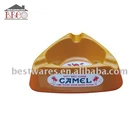 Wholesale triangle melamine gift exterior car smoking ashtray