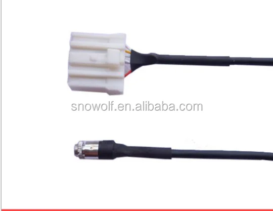 Auxillary Adapter,Yomikoo Interface Adapter Cable Length 1.5m Car Interface Adapter AUX In Input For 16Pin Mazda M3 6 RX8 MX-5 - ANKUX.COM