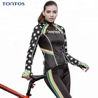 Updated Cheapest custom Team OEM jersey long sleeve cycling wear fabric