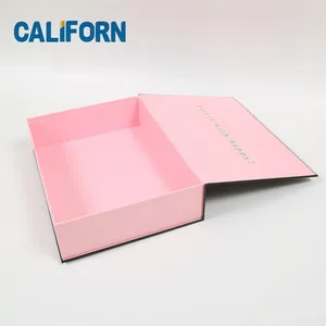 kraft paper jewelry gift box ribbon book shape