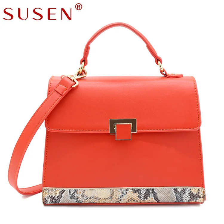 Susen Ladies Snake Pattern Handbags 