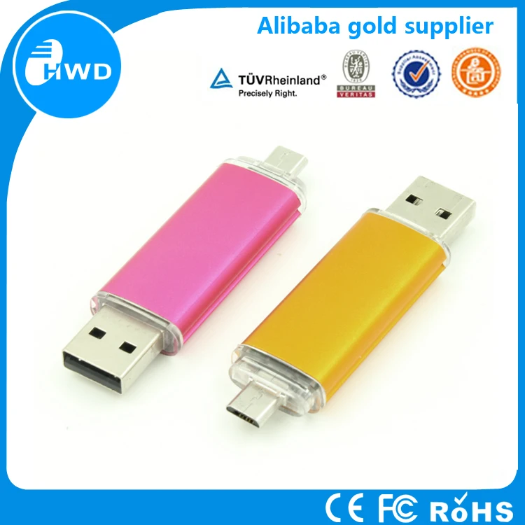 New Mobile USB Flash drive , OTG USB flash drive 2gb 4gb 8gb 16gb 32gb 64gb for smart phone