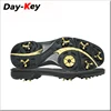 Golf shoes outsole EVA and TPU outsole with spike outdoor sport shoes sole