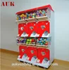 Two layer capsule toy gashapon bouncy ball vending machine