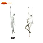 Window display jewelry display set fiberglass female mannequin sale