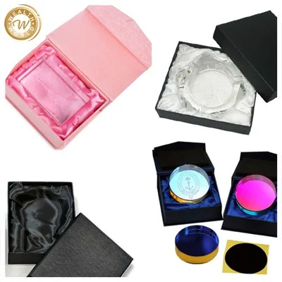 Factory stylish laser animal etched crystal block