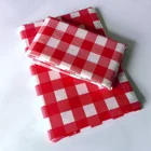 Hot Sell Waterproof Oilproof Wipe Clean Printed Peva Vinyl Flannel Back Tablecloth