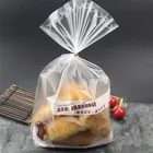 plastic clear printed bakery toast bread packing bags