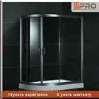 hot new product interior clear glass partition wall for bathroom