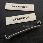 cheap clothes custom t shirt woven iron on garment label
