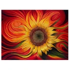 abstract sunflower art round or square drill diamond embroidery kits home decoration gift DIY full diamond painting