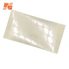 Clear Round Blank Transparent Waterproof Self Adhesive Labels Sealing Sticker
