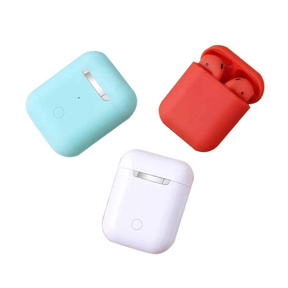 2019 hot selling New Products Tws Double Wireless blue tooth Headset Pair Earphones 5.0 I12S TWS Headphone - ANKUX.COM