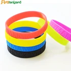 Cheap unisex bracelet silicone custom china factory direct sell