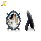 Zinc alloy beautiful Princess funny sexy round metal stylish funny photo frames