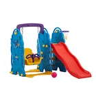 Color Baby Play House Indoor Mini Slide And Swing Playground Toys for Sale