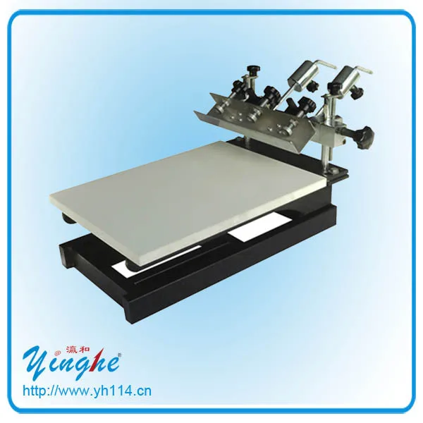industrial 4 color clothing screen printing machine for clothe business