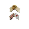 Stock Many Countries Cross Pin Double Flag Lapel Pins
