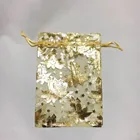 organza cheap gift bags/organza pouch wholesale Christmas bags