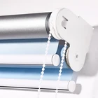Manual and Motorized Blackout double roller blinds