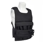 Heavy Duty Adjustable Cross-fit Training Exercise Workout Weighted Vest for Outdoor Running Sports