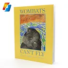 custom kids child book colorful cartoon animation flip book printing manufacturers