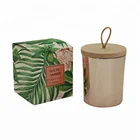 Luxury Scented Candle in Rose Gold Glass Jar