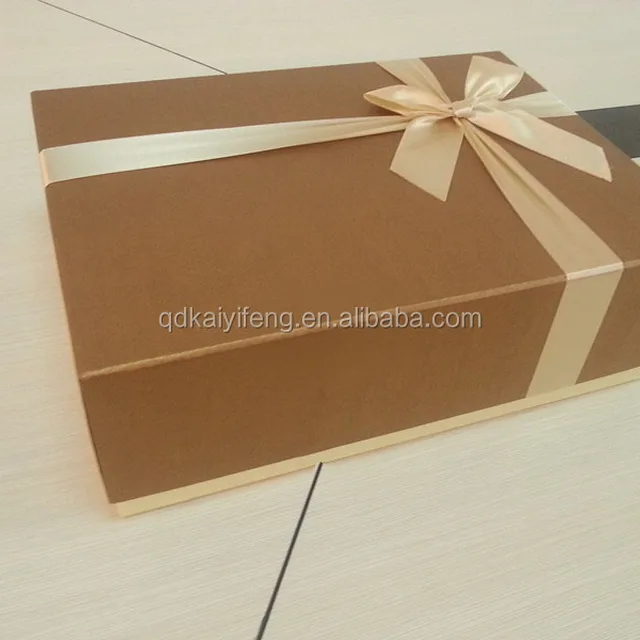 luxury hat silk lining cosmetic paper gift packaging box for