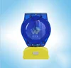 New arrival barricade lights blue color road safety solar powered traffic warning lights