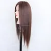 Factory wholesale brazilian hair mannequin head 100% human hair for hairdressing school