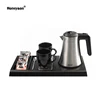 Welcome electric kettle tray set for hotel guest room