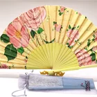 Manufacturer Custom Made Folding Wooden Hand Fan With Personalized Design And Logo