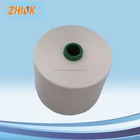 Raw White 40% polyester 30% viscose 30% silk Ne30/1 siro spun yarn