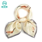China factory custom thin silk screen scarf ,scarf with silk