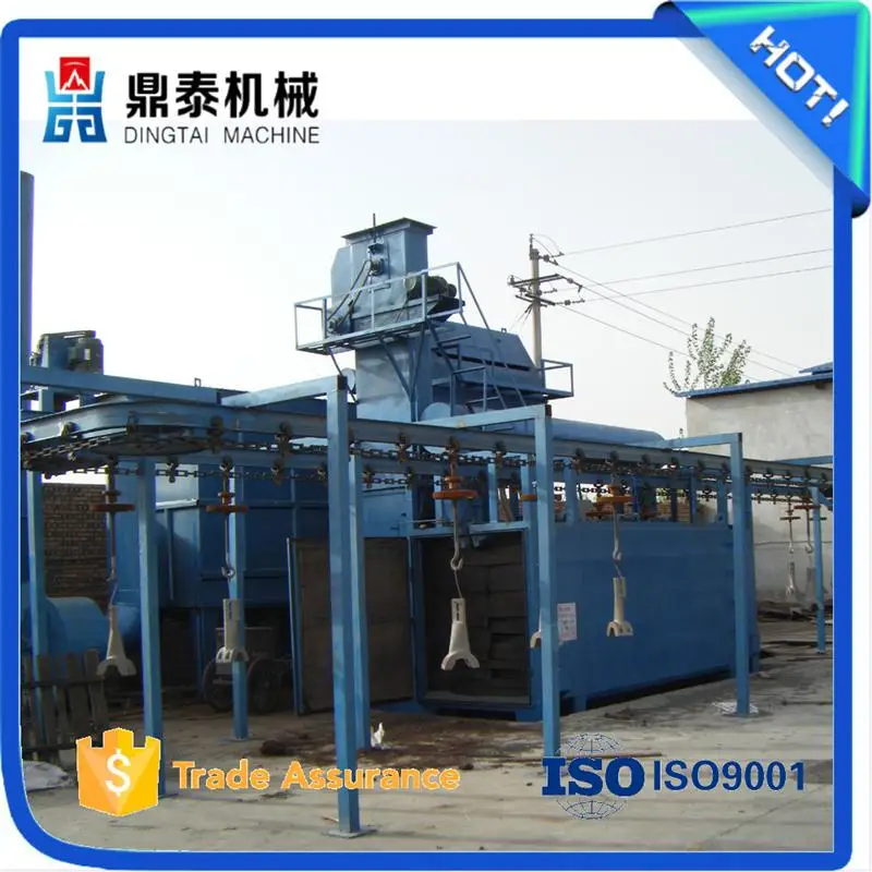 Brand new hanger shot blasting machine with great price