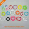 Various plastic toy ring