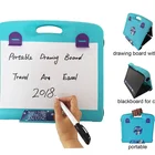 Best seller 2018 plastic portable drawing board, art set kids toys