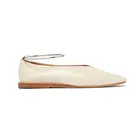 New coming hot sale comfortable flat leather upper white women casual shoes