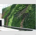 vertical garden wall decoration leaf ornament artificial green plant wall