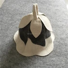 2mm thickness customized wool felt bell shaped hat
