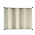 Medium efficiency folding panel air filter for hospitals semiconductor electronic precise machinery food factory