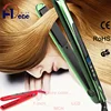 Aluminium/Titanium Plate CE RoHS certificated hair styling flat iron with MCH heating elements