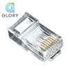Glory Professional Manufactory Wire to Wire Internet Cable Connector Cat6 RJ45 EZ Cable Plug