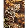 Leopard Animal DIY Painting By Numbers Acrylic Paint By Numbers Handpainted Oil Painting On Canvas For Home Decor Wall Art