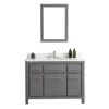 48 inch plywood grey modern bathroom vanity cabinet furniture