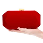 Women's Formal Evening Bags Velvet Wedding Prom Party Clutch Purses