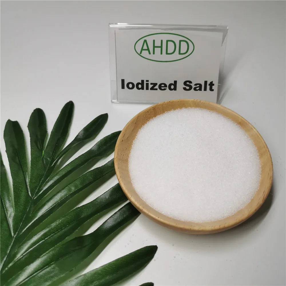 refined iodized salt/food grade table iodize/white salt good