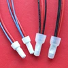 Electrical cable end cap with aluminum tube